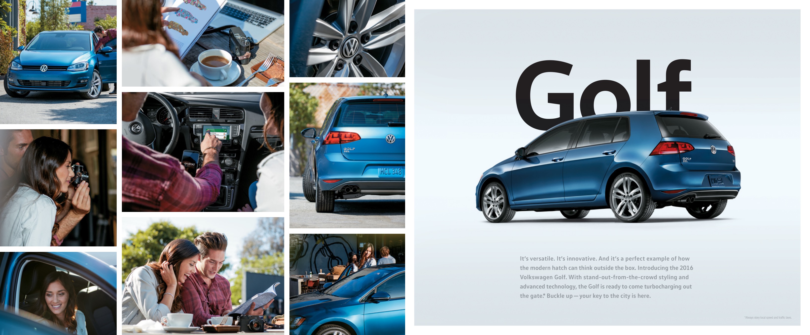 2016 VW Golf Brochure Page 4